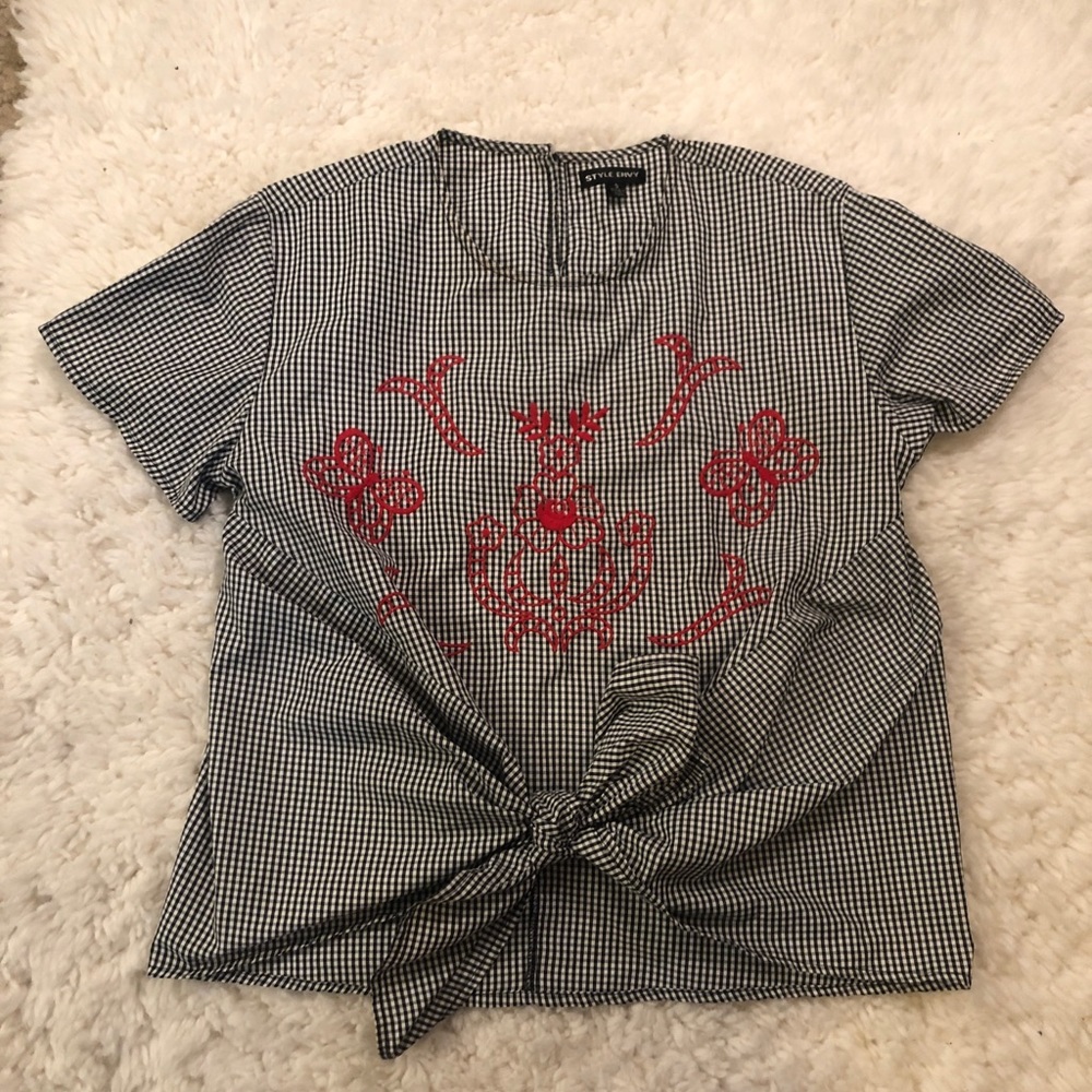 Tie Up Blouse